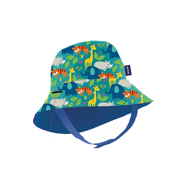 INFANT BUCKET STACK ZOO - ALLOVER PRINT